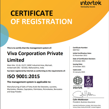 Certificate of Registration