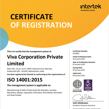 Certificate of Registration